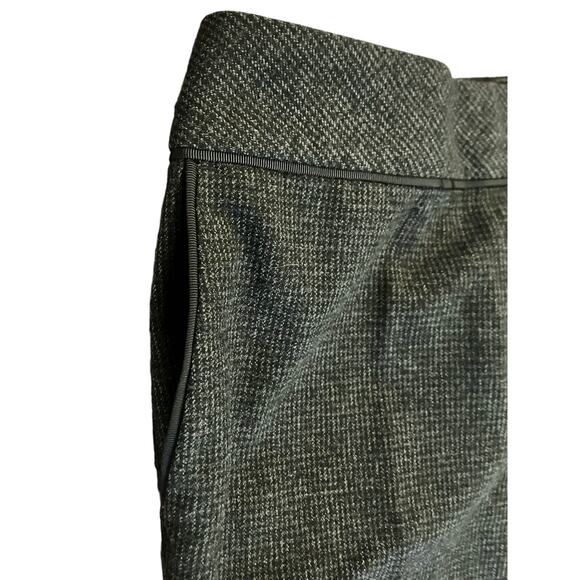 Ann Taylor Loft Women's Black Heather ANN Mid-Rise 31" Inseam Pants Pockets SZ 6 - Picture 7 of 9